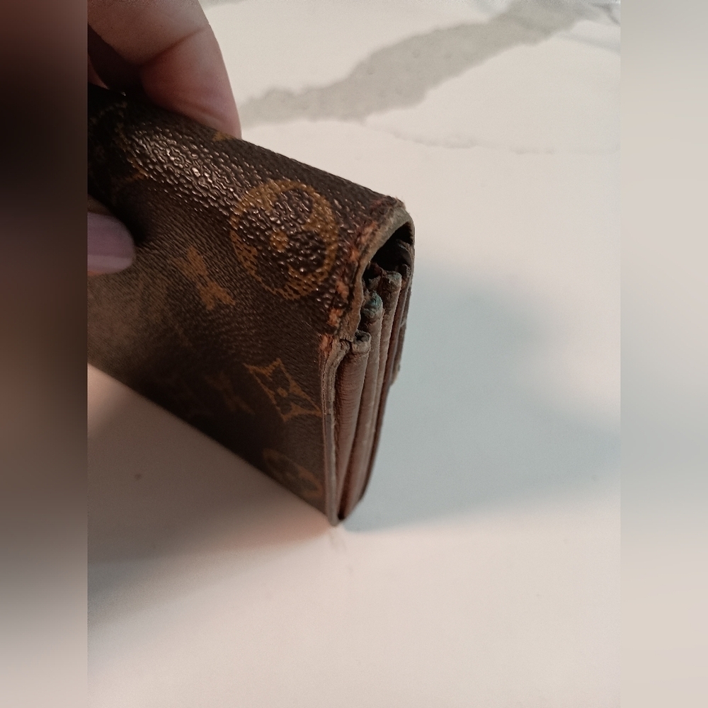 Auth Louis Vuitton Monogram Pochette Porte Monnaie Credit Wallet - Picture 5 of 14